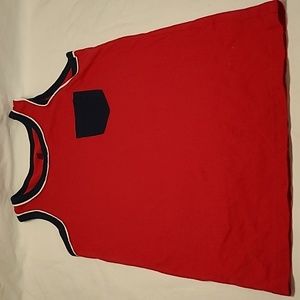 💥5/$25 Place Sports Boys Size Small Red Tank Top